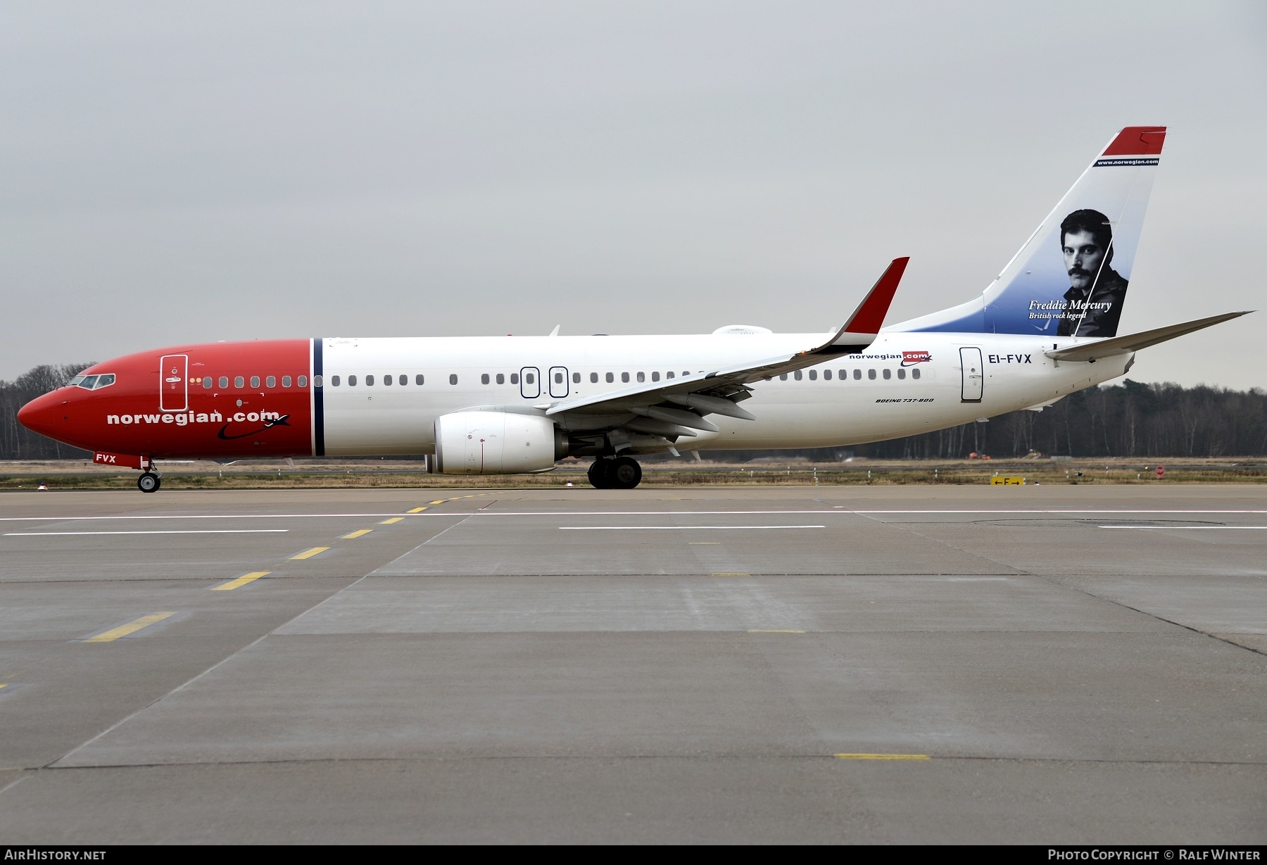 Aircraft Photo of EI-FVX | Boeing 737-800 | Norwegian | AirHistory.net #270003