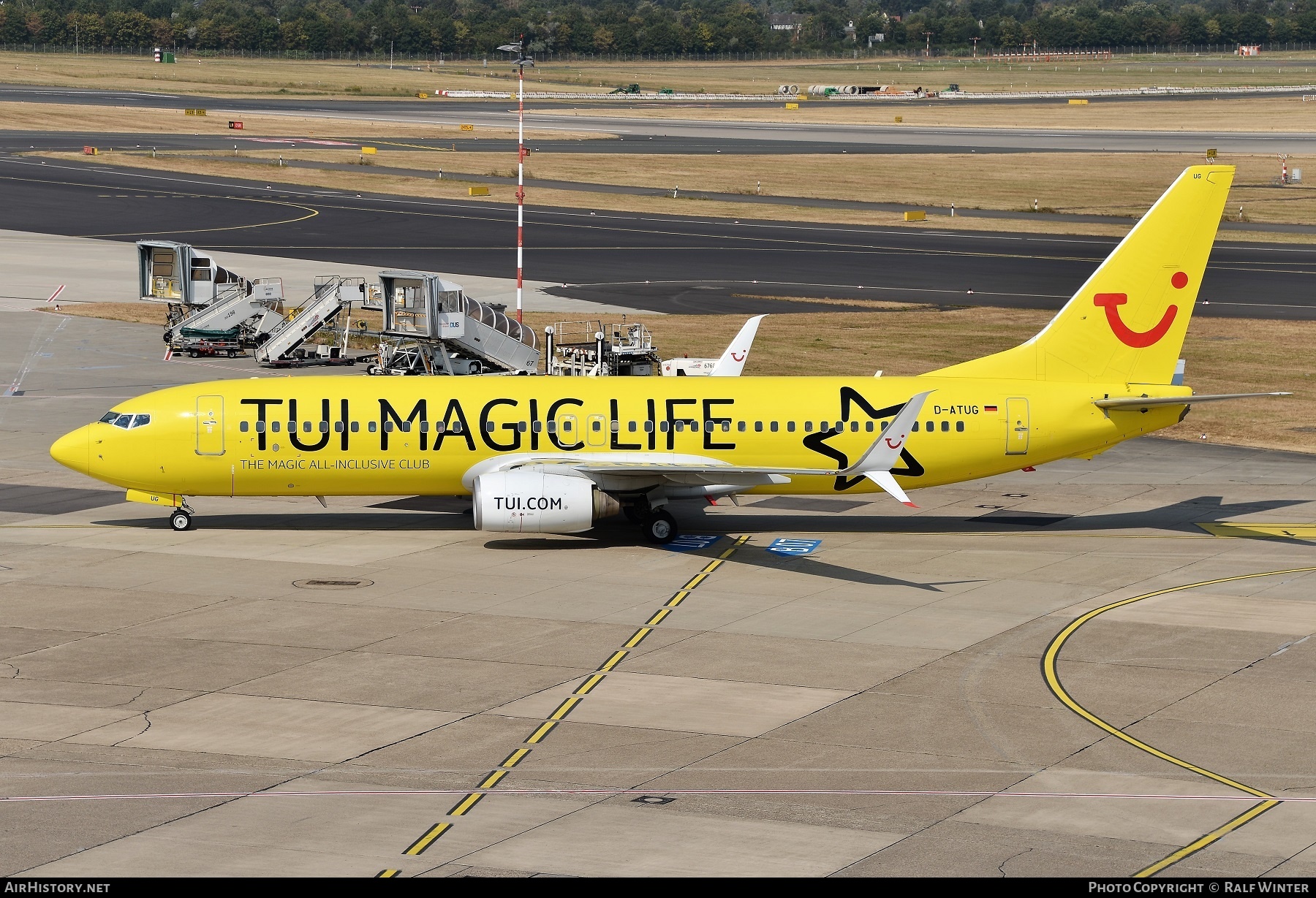 Aircraft Photo of D-ATUG | Boeing 737-8K5 | TUI | AirHistory.net #270004