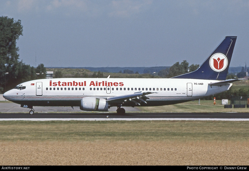Aircraft Photo of TC-IAD | Boeing 737-33A | Istanbul Airlines | AirHistory.net #270005