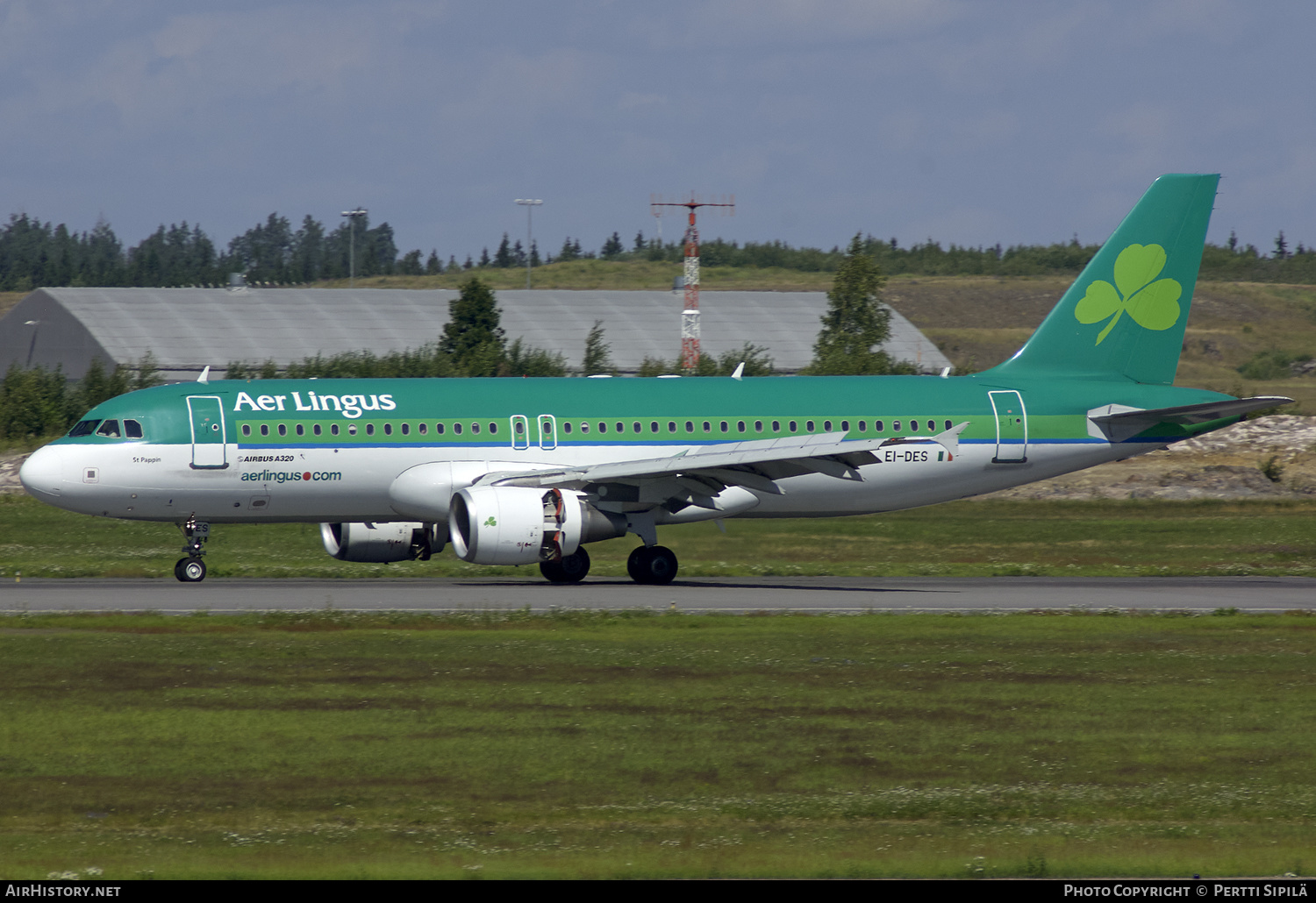 Aircraft Photo of EI-DES | Airbus A320-214 | Aer Lingus | AirHistory.net #270012