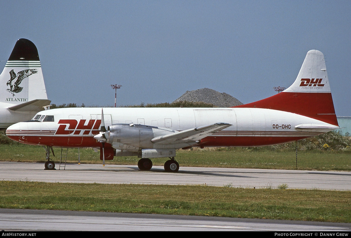 Aircraft Photo of OO-DHC | Convair 580/F | DHL Worldwide Express | AirHistory.net #270018
