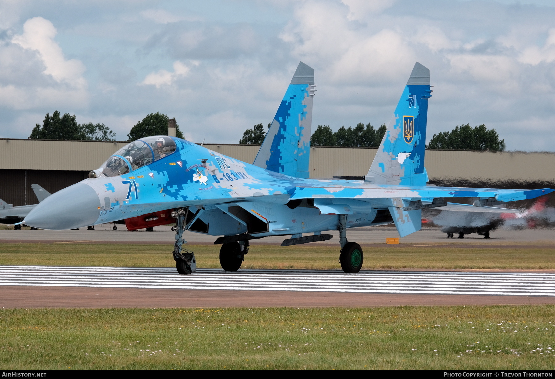 Aircraft Photo of 71 blue | Sukhoi Su-27UBM1 | Ukraine - Air Force | AirHistory.net #270024