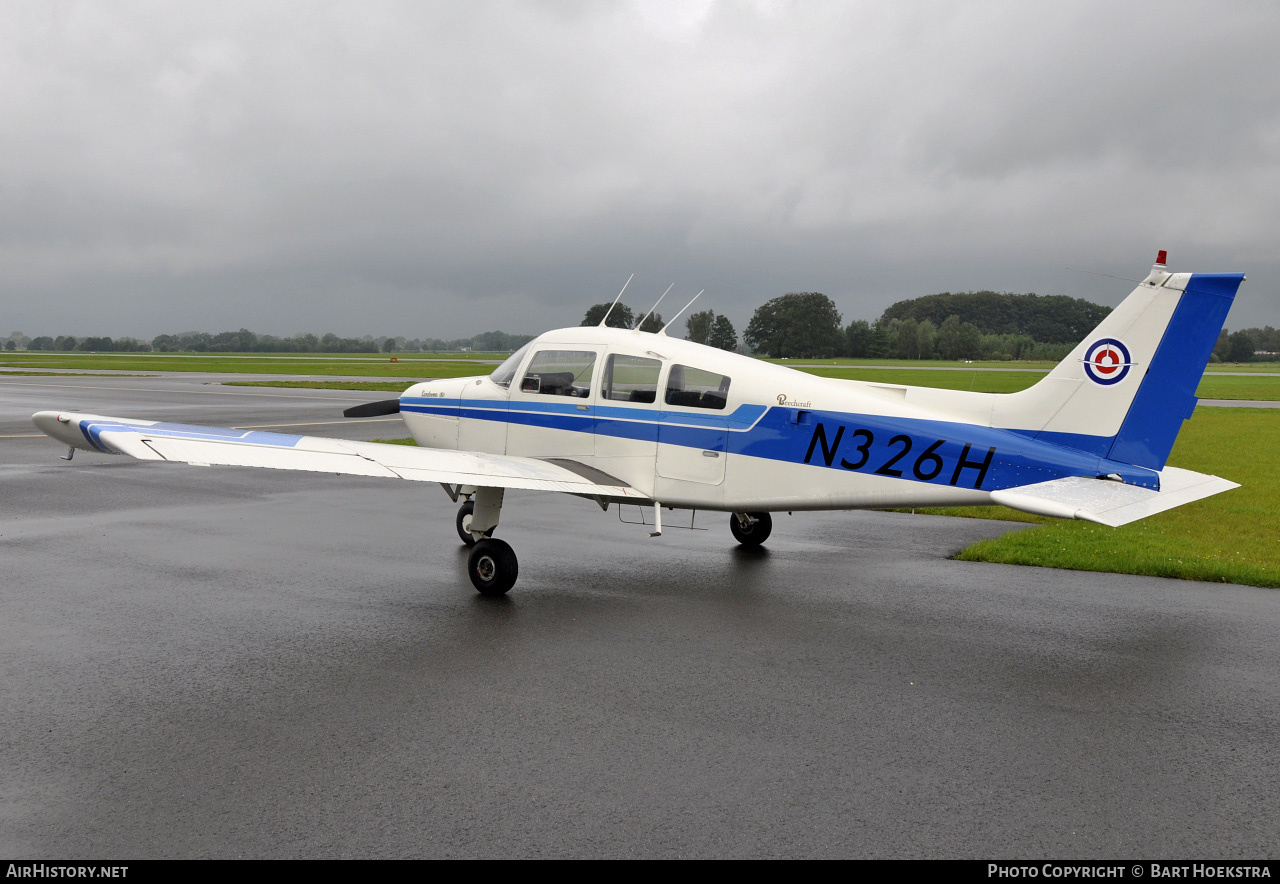 Aircraft Photo of N326H | Beech C23 Sundowner 180 | AirHistory.net #270030