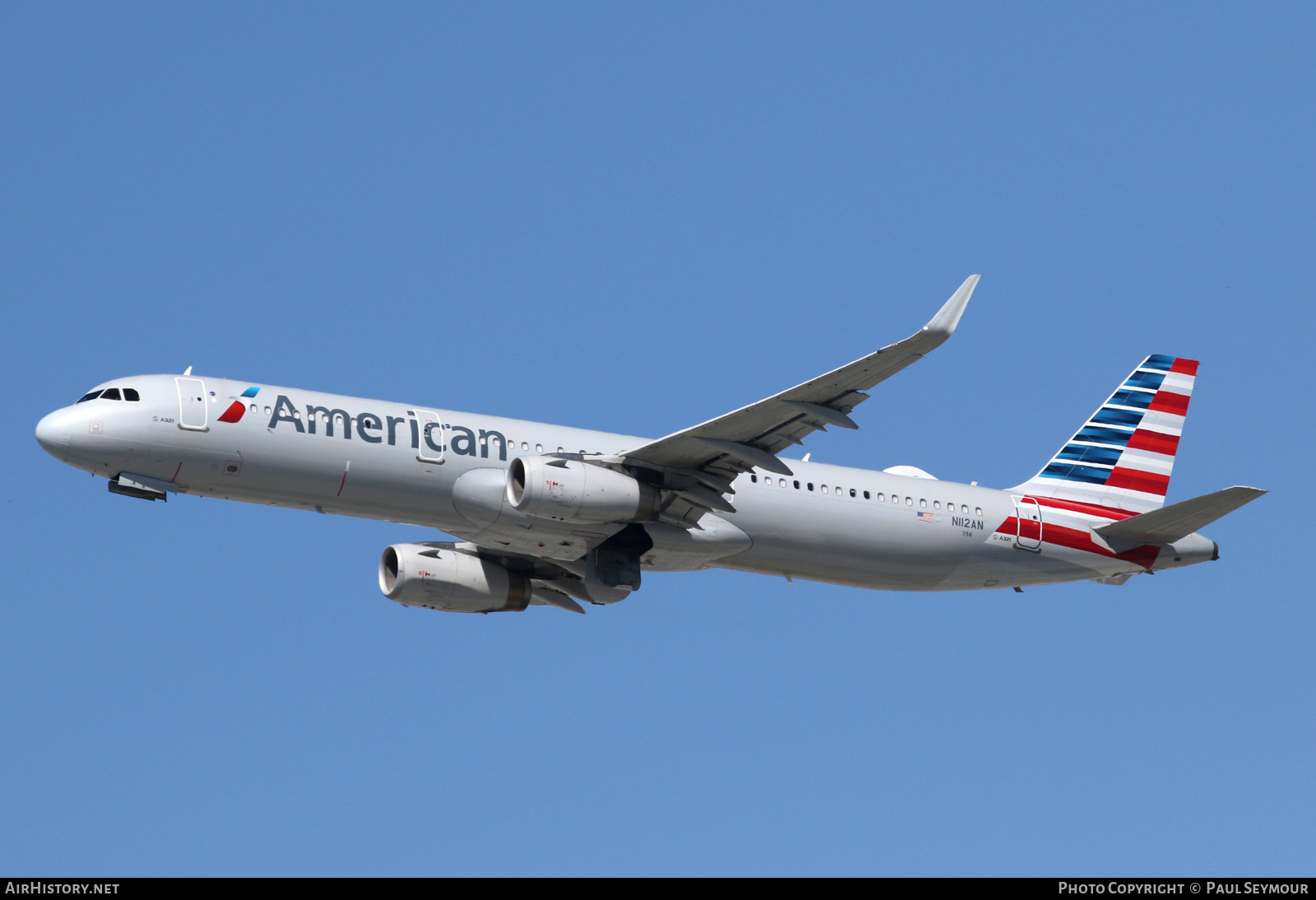 Aircraft Photo of N112AN | Airbus A321-231 | American Airlines | AirHistory.net #270041