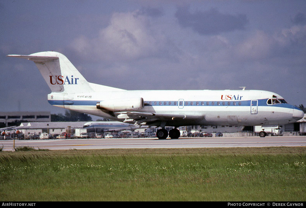 Aircraft Photo of N454US | Fokker F28-1000 Fellowship | USAir | AirHistory.net #270056