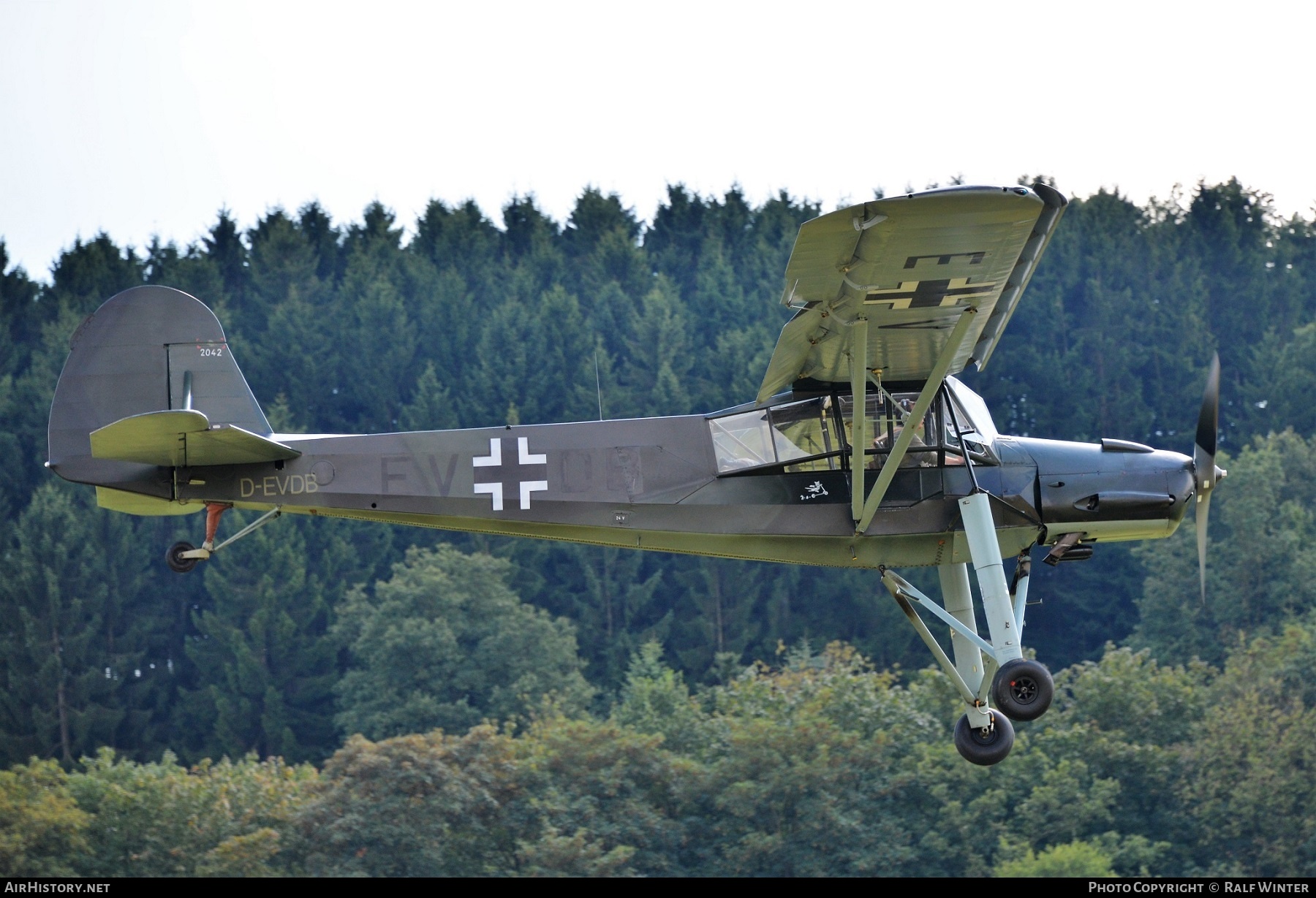 Aircraft Photo of D-EVDB | Fieseler Fi-156C-7 Storch | Germany - Air Force | AirHistory.net #270060