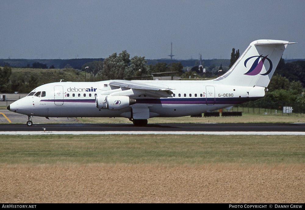 Aircraft Photo of G-DEBD | British Aerospace BAe-146-200 | Debonair Airways | AirHistory.net #270063