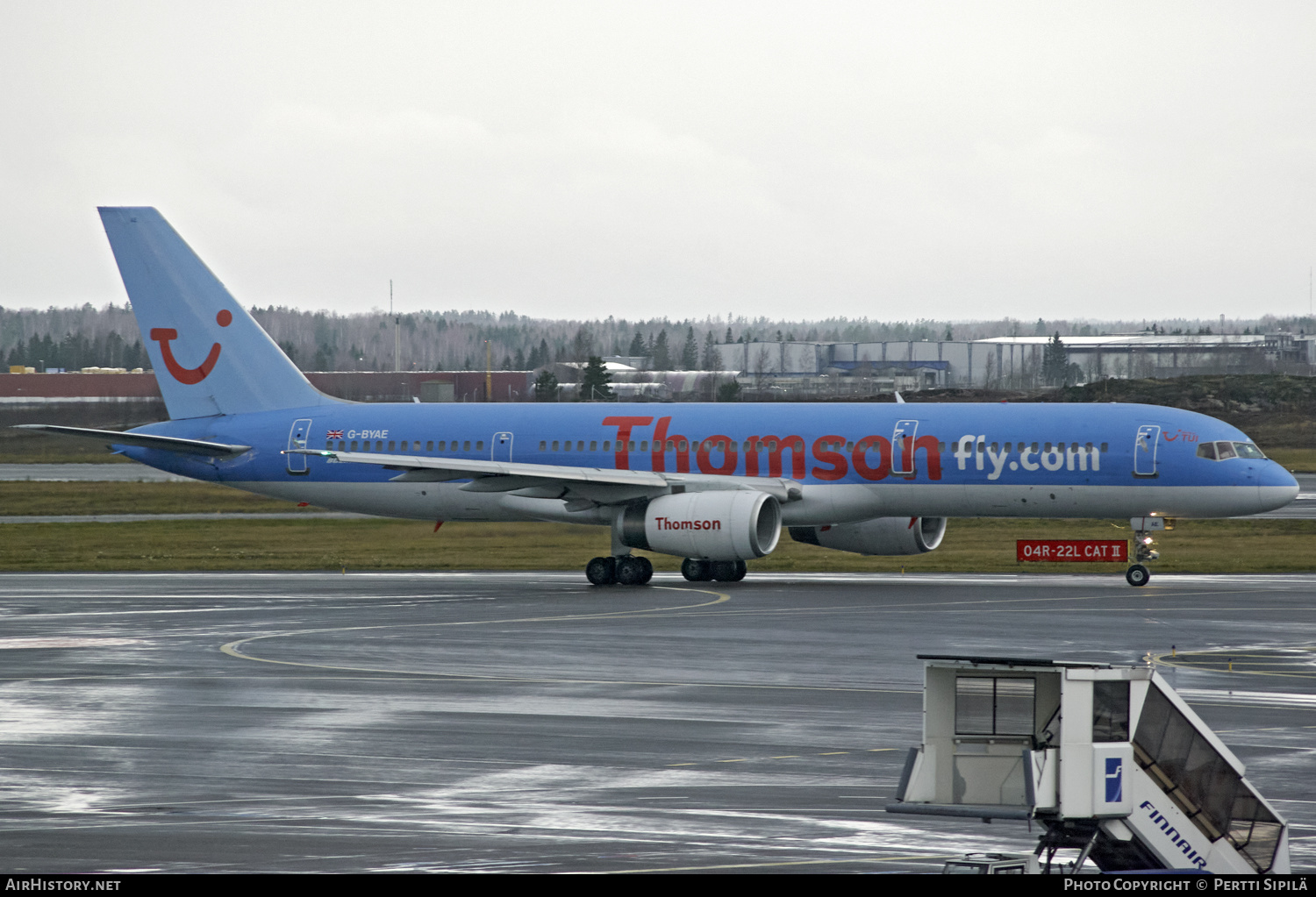 Aircraft Photo of G-BYAE | Boeing 757-204 | Thomsonfly | AirHistory.net #270071