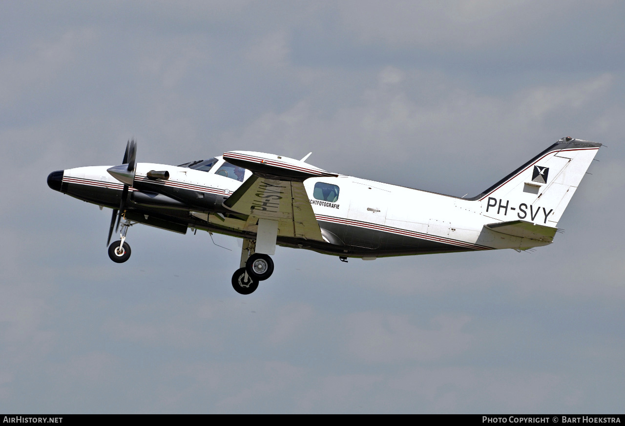 Aircraft Photo of PH-SVY | Piper PA-31T Cheyenne II | Slagboom & Peeters Luchtfotografie | AirHistory.net #270077