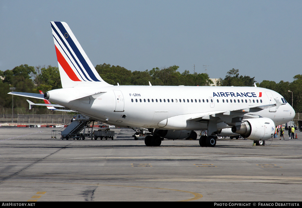 Aircraft Photo of F-GRHI | Airbus A319-111 | Air France | AirHistory.net #270096