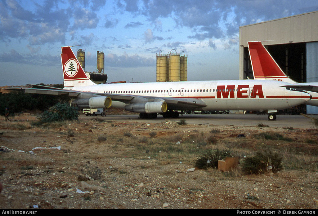 Aircraft Photo of OD-AHF | Boeing 707-323B | MEA - Middle East Airlines | AirHistory.net #270101