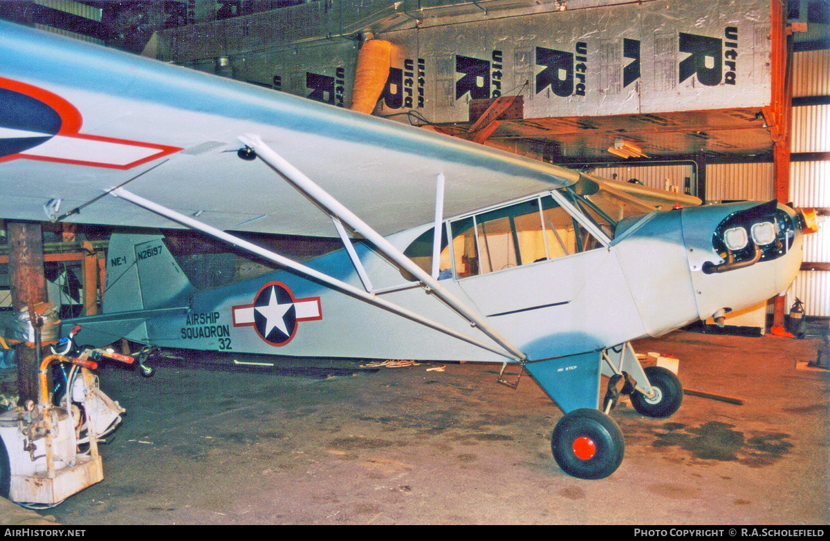 Aircraft Photo of N26197 | Piper J-4A Cub Coupe | USA - Navy | AirHistory.net #270106