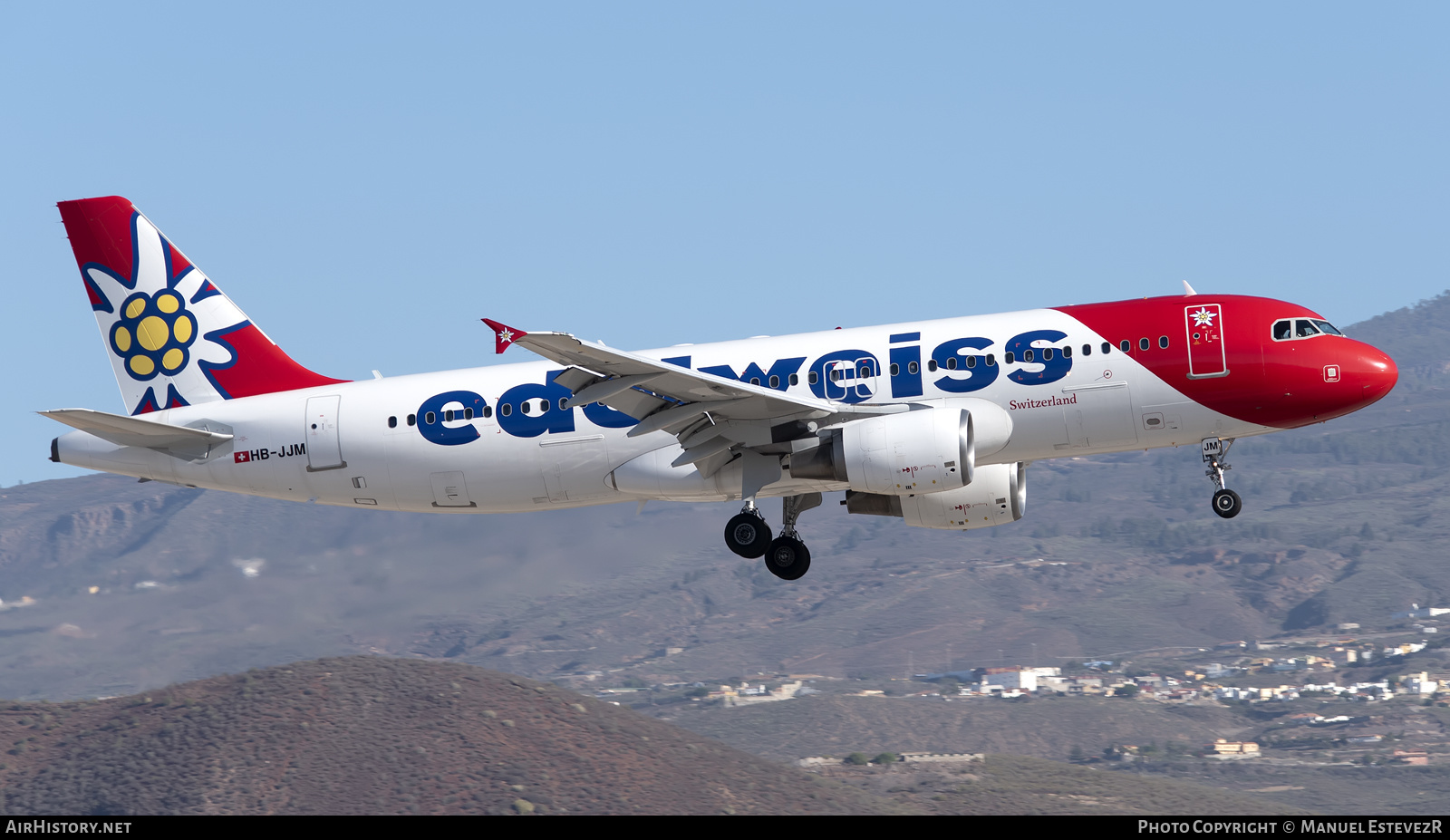 Aircraft Photo of HB-JJM | Airbus A320-214 | Edelweiss Air | AirHistory.net #270127