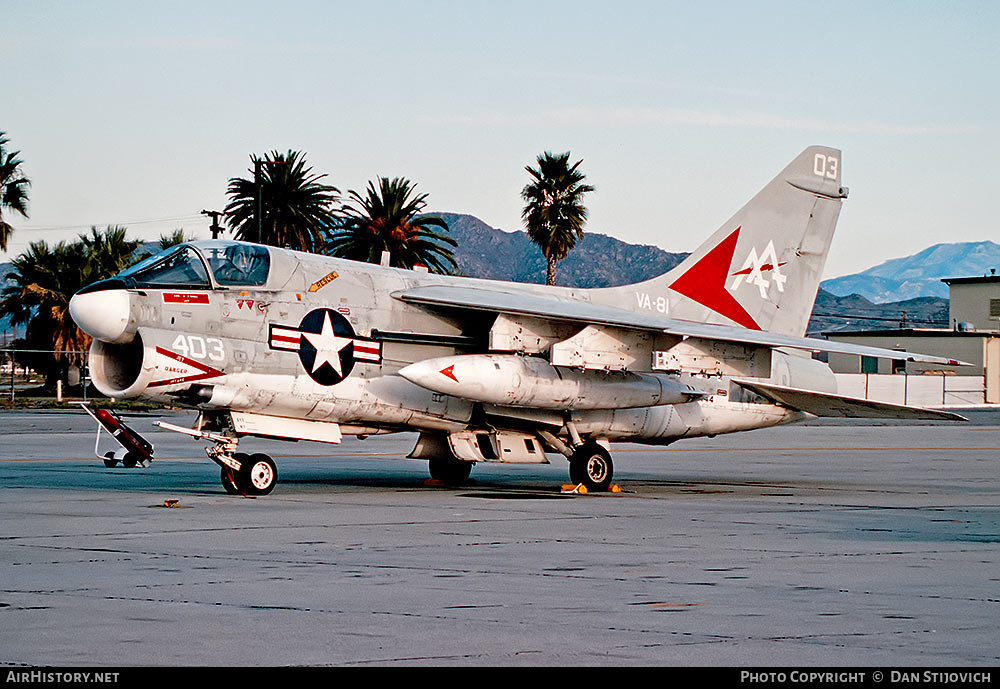 Aircraft Photo of 157444 | LTV A-7E Corsair II | USA - Navy | AirHistory.net #270130