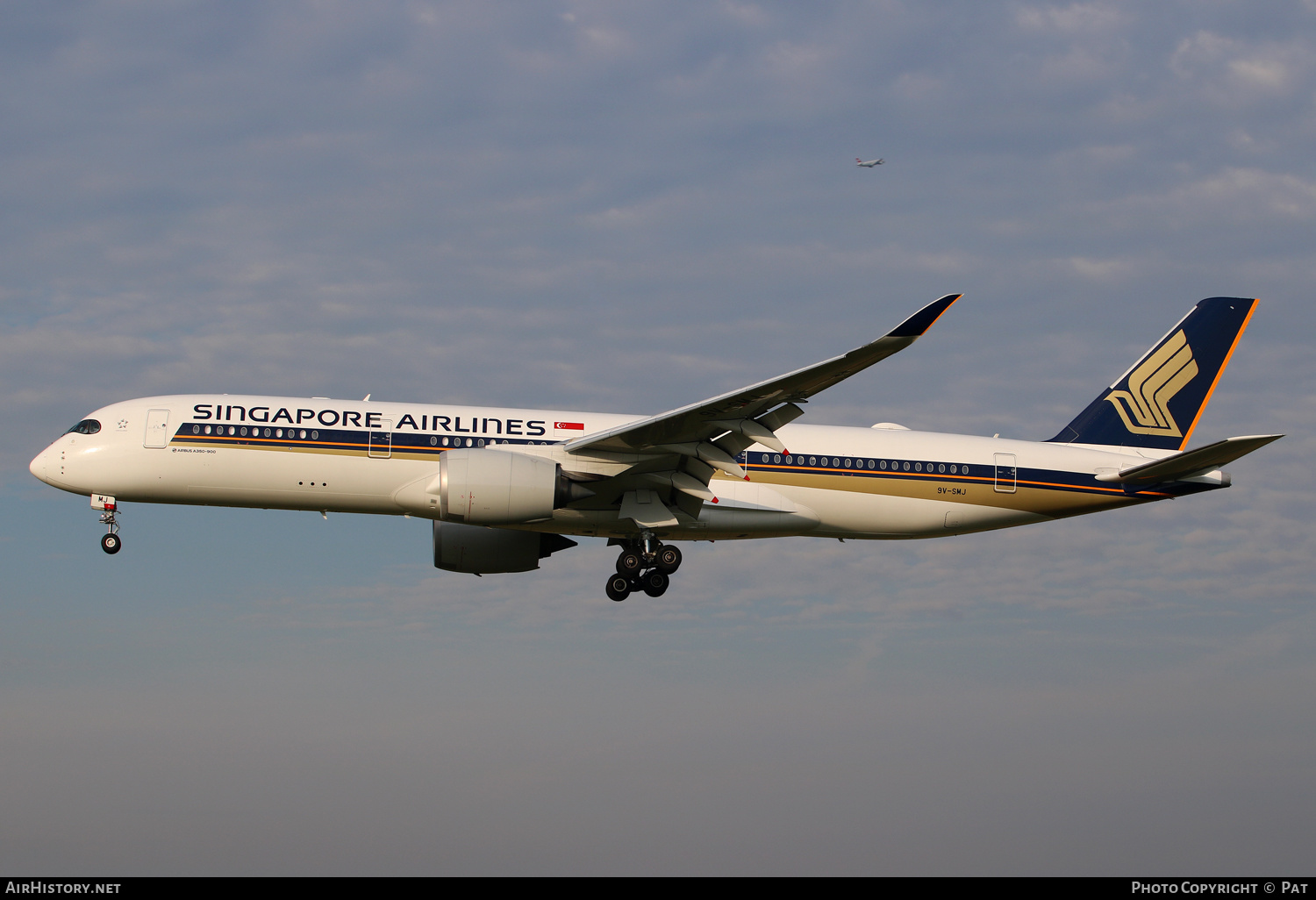 Aircraft Photo of 9V-SMJ | Airbus A350-941 | Singapore Airlines | AirHistory.net #270139