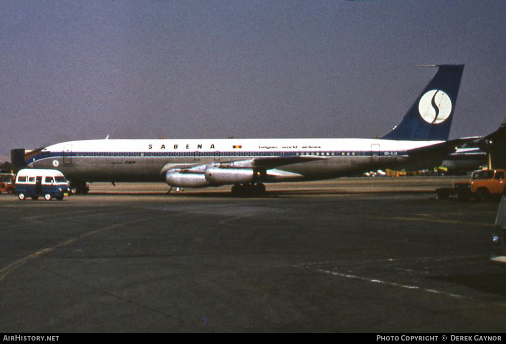 Aircraft Photo of OO-SJA | Boeing 707-329 | Sabena | AirHistory.net #270149