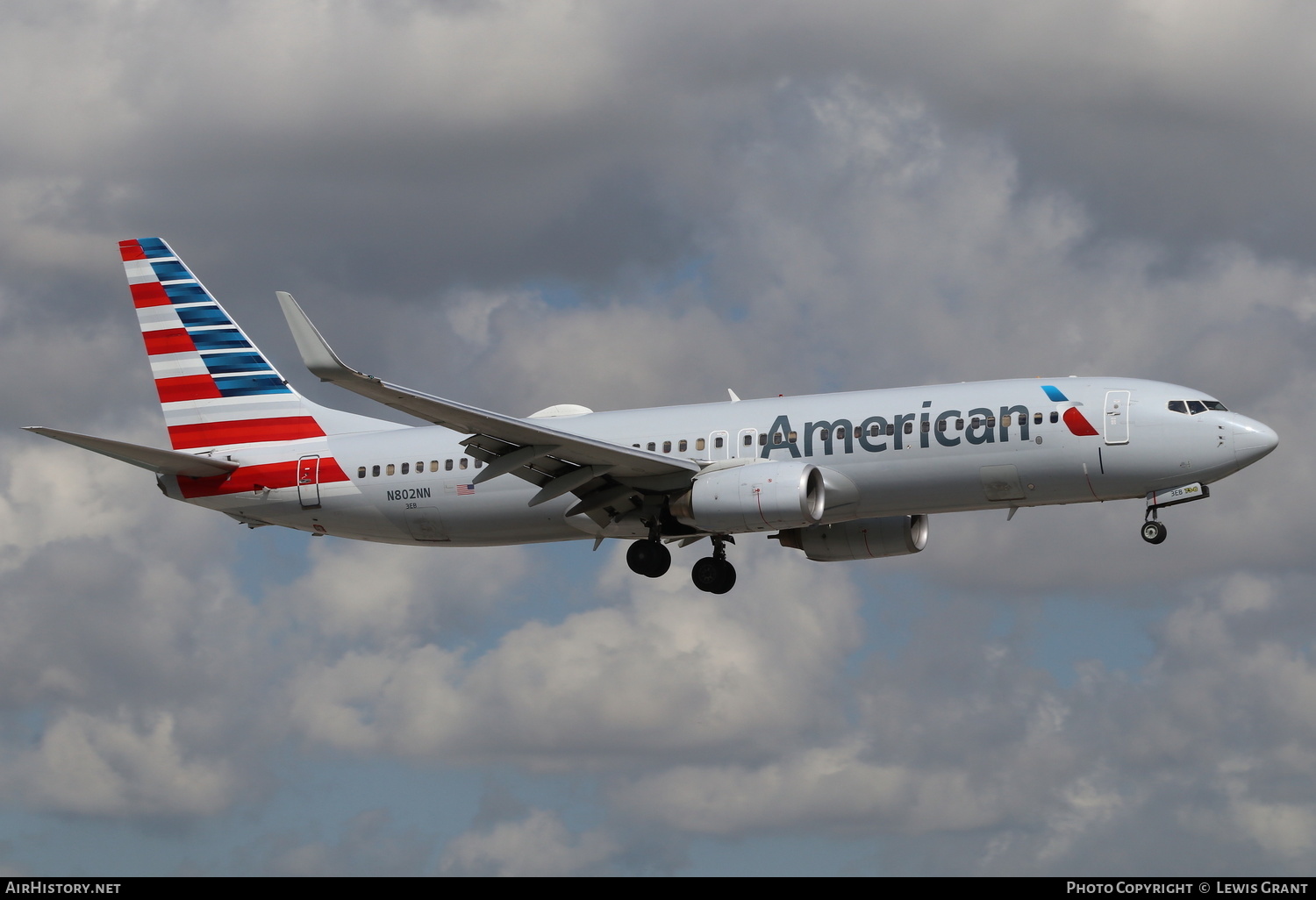 Aircraft Photo of N802NN | Boeing 737-823 | American Airlines | AirHistory.net #270161