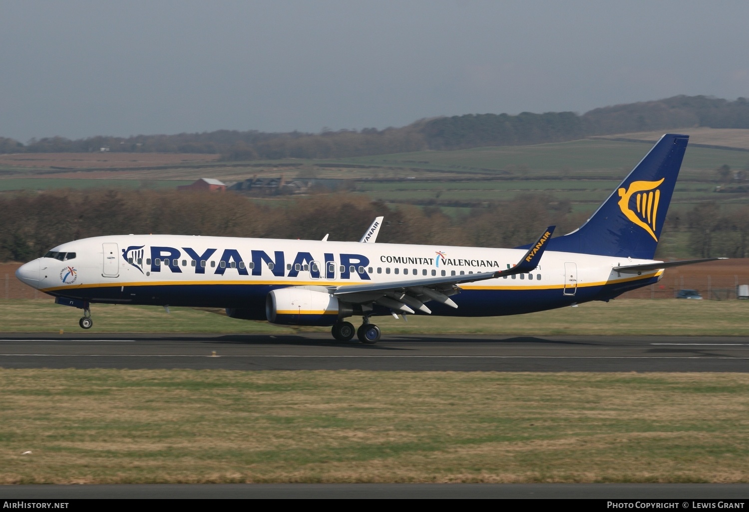 Aircraft Photo of EI-EFI | Boeing 737-8AS | Ryanair | AirHistory.net #270162