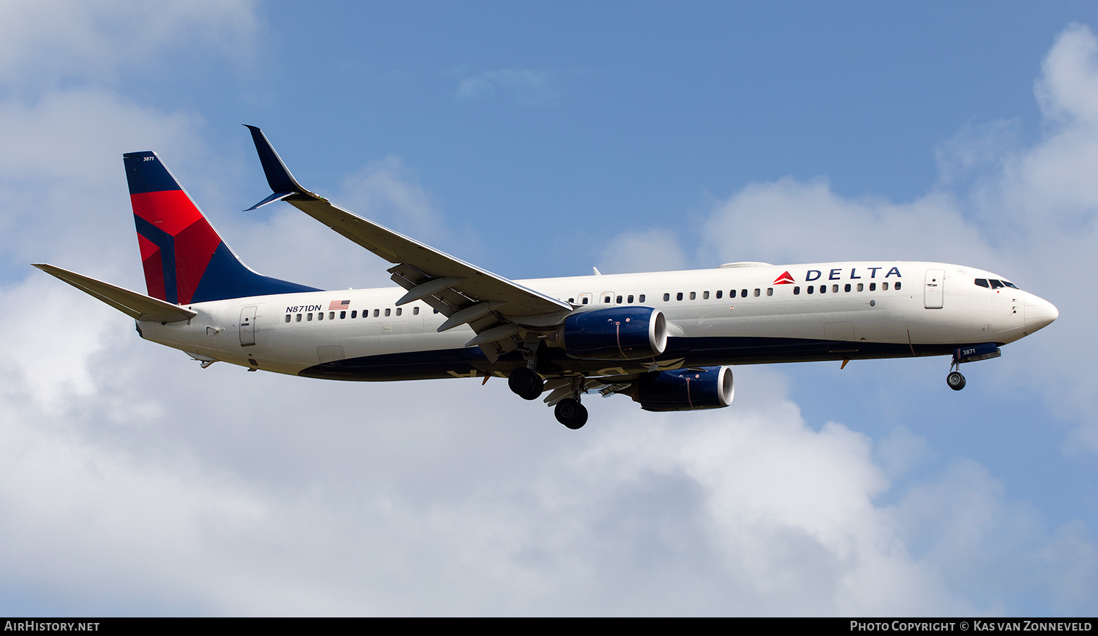 Aircraft Photo of N871DN | Boeing 737-932/ER | Delta Air Lines | AirHistory.net #270163