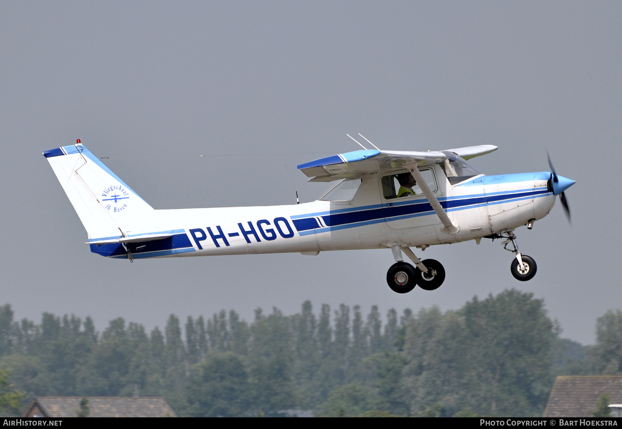 Aircraft Photo of PH-HGO | Reims F152 | Vliegschool 16 Hoven | AirHistory.net #270167