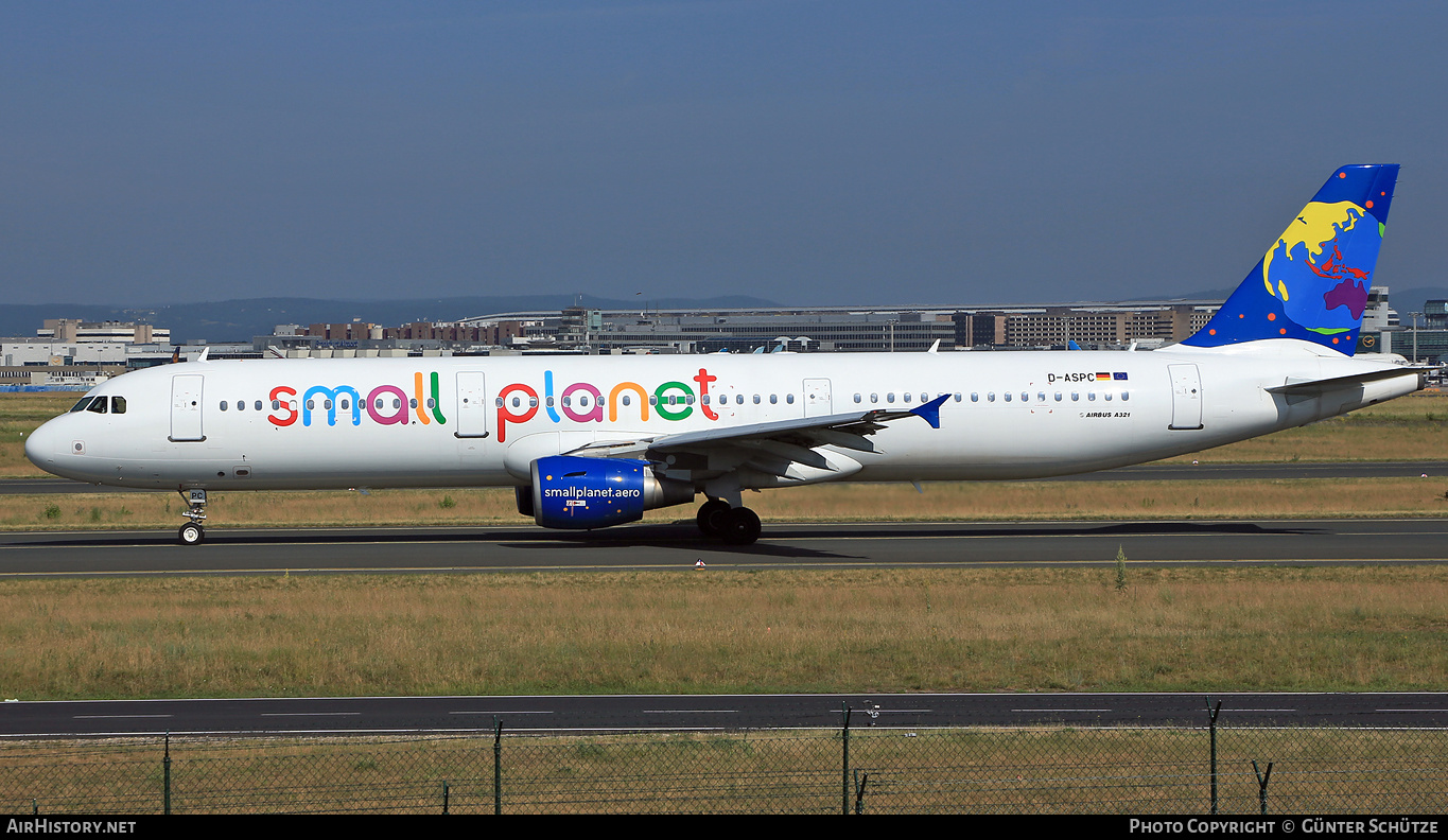 Aircraft Photo of D-ASPC | Airbus A321-211 | Small Planet Airlines | AirHistory.net #270168