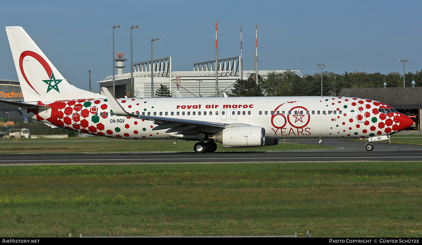 Aircraft Photo of CN-RGV | Boeing 737-85P | Royal Air Maroc - RAM | AirHistory.net #270178