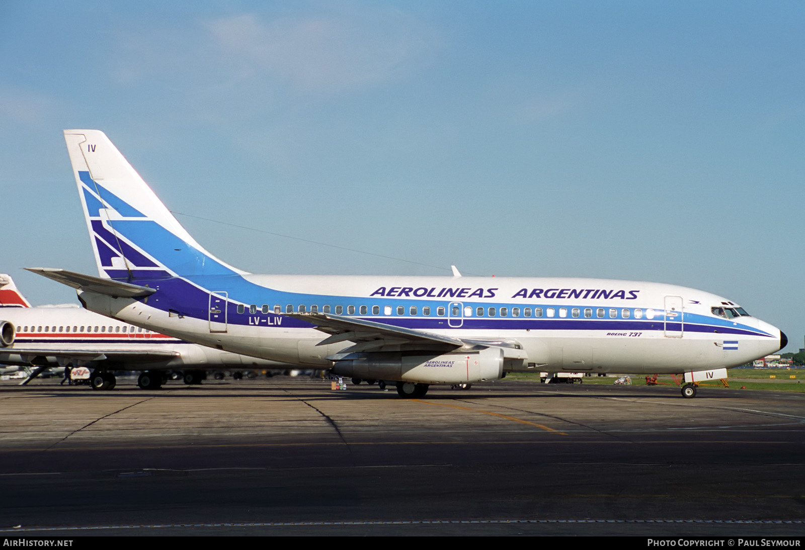 Aircraft Photo of LV-LIV | Boeing 737-287/Adv | Aerolíneas Argentinas | AirHistory.net #270192