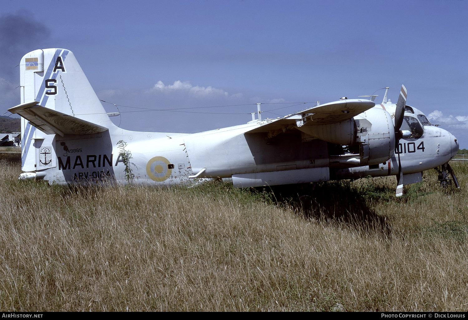 Aircraft Photo of ARV-104 | Grumman S-2G Tracker (G-121) | Venezuela - Navy | AirHistory.net #270215
