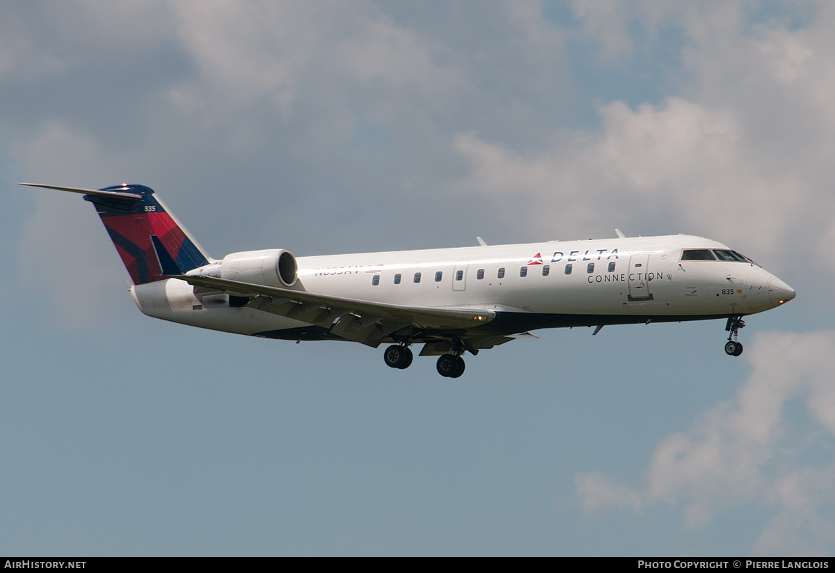 Aircraft Photo of N835AY | Bombardier CRJ-200ER (CL-600-2B19) | Delta Connection | AirHistory.net #270219