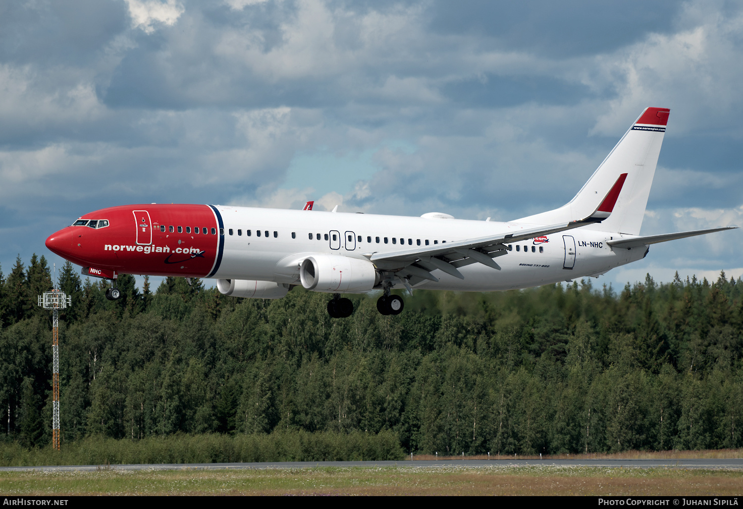 Aircraft Photo of LN-NHC | Boeing 737-8JP | Norwegian | AirHistory.net #270242