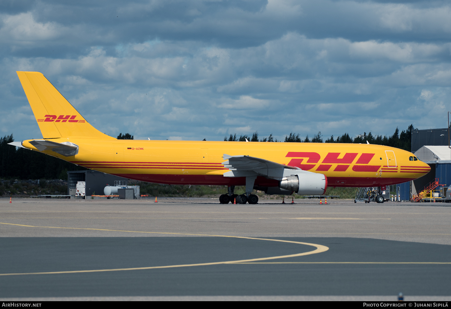 Aircraft Photo of D-AZMK | Airbus A300B4-622R(F) | DHL International | AirHistory.net #270244