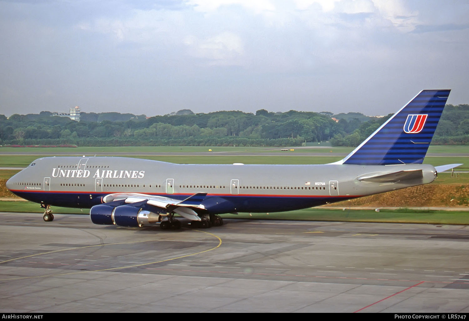 Aircraft Photo of N127UA | Boeing 747-422 | United Airlines | AirHistory.net #270252