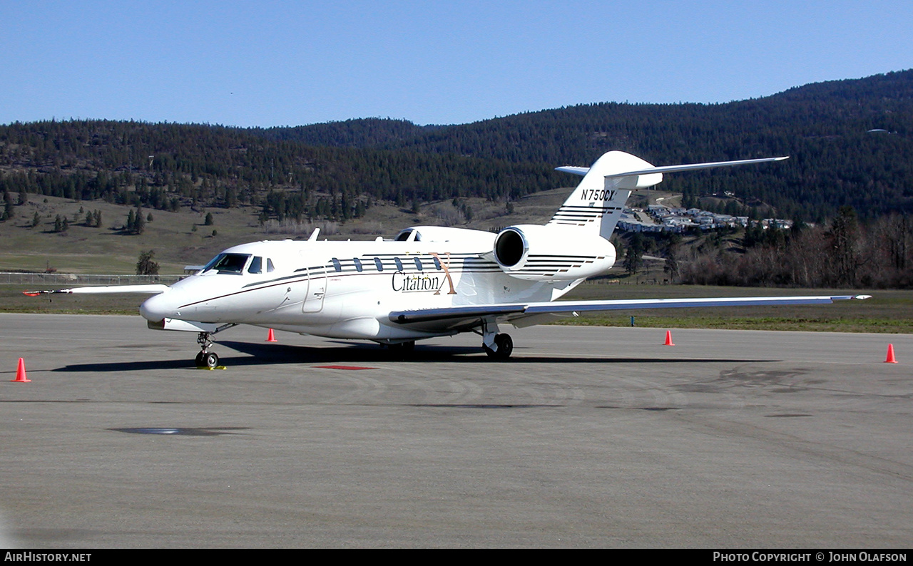 Aircraft Photo of N750CX | Cessna 750 Citation X | AirHistory.net #270258