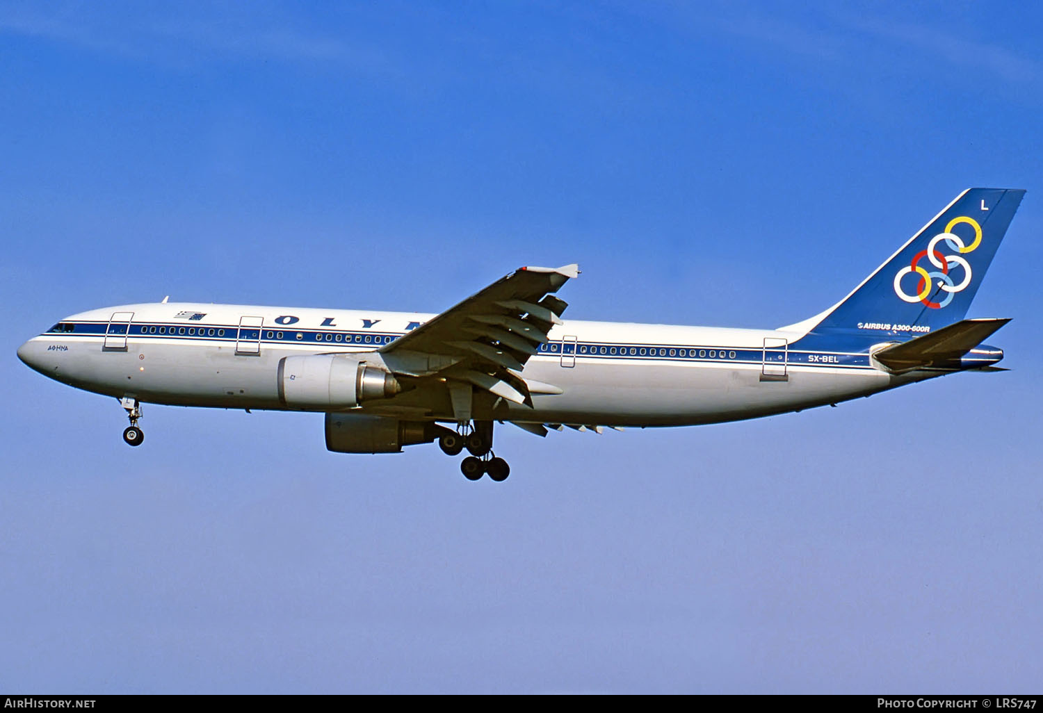 Aircraft Photo of SX-BEL | Airbus A300B4-605R | Olympic | AirHistory.net #270260