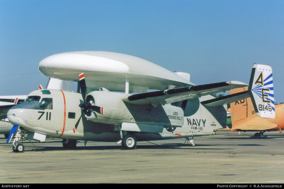 Aircraft Photo of 148146 | Grumman E-1B Tracer (G-117/WF-2) | USA - Navy | AirHistory.net #270270