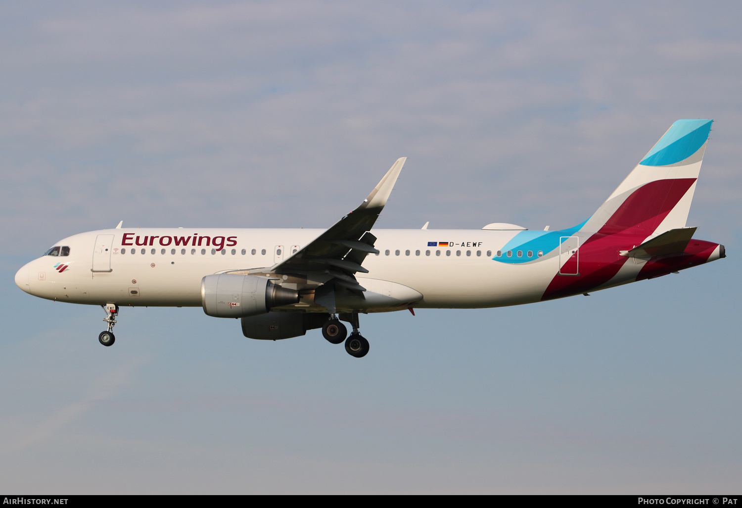 Aircraft Photo of D-AEWF | Airbus A320-214 | Eurowings | AirHistory.net #270286