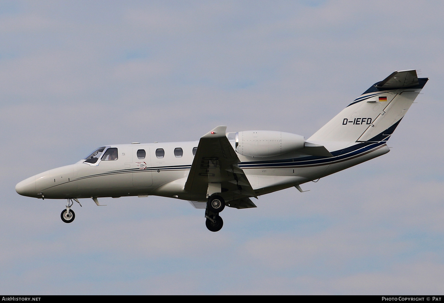 Aircraft Photo of D-IEFD | Cessna 525 CitationJet M2 | AirHistory.net #270293