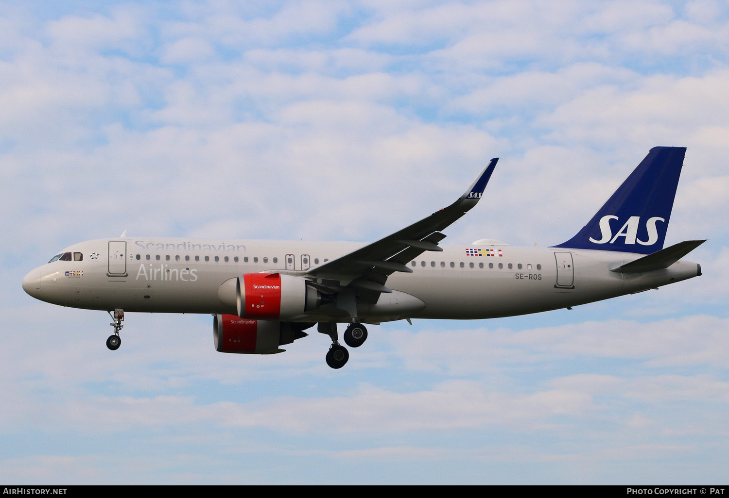 Aircraft Photo of SE-ROS | Airbus A320-251N | Scandinavian Airlines - SAS | AirHistory.net #270295