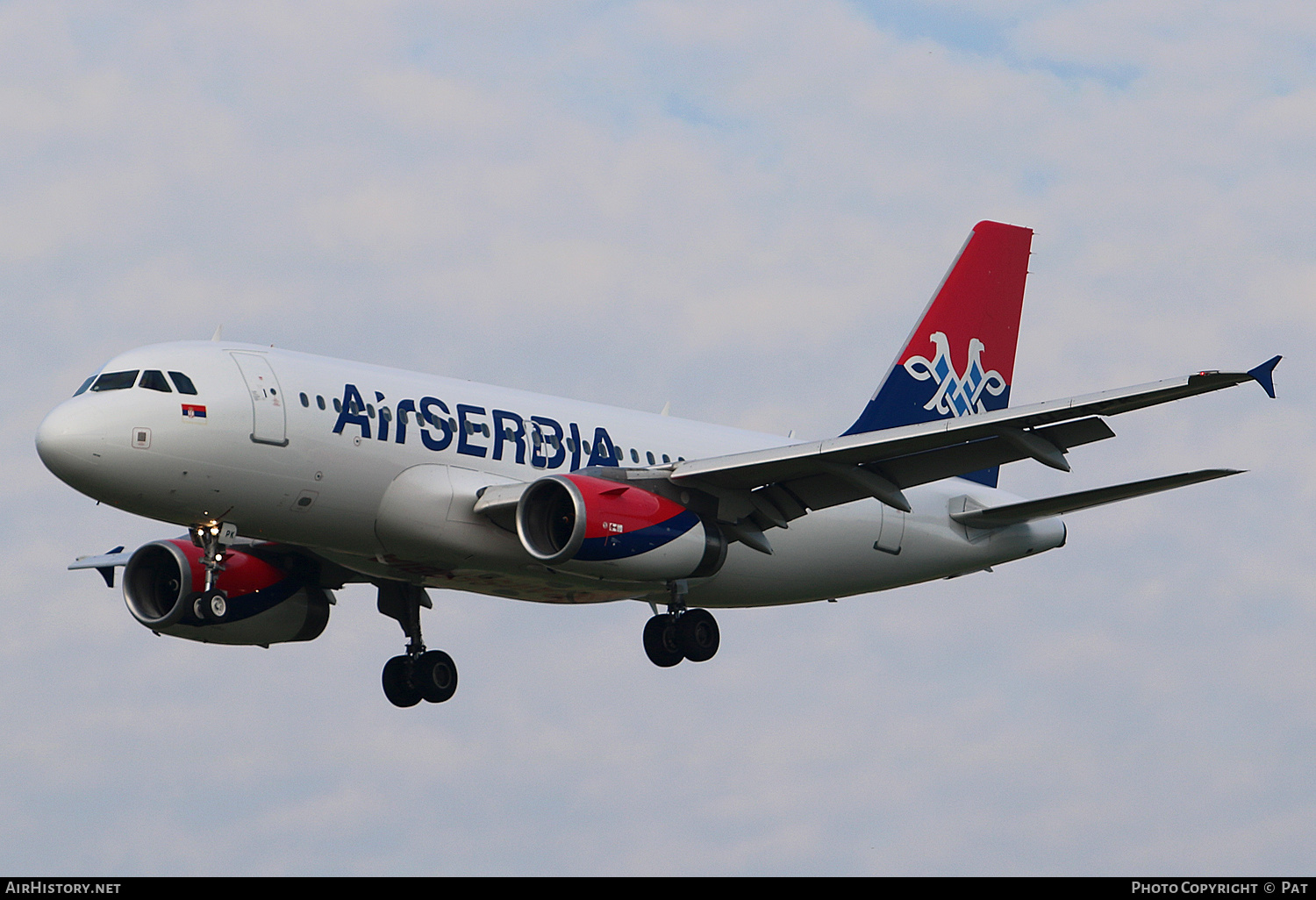 Aircraft Photo of YU-APK | Airbus A319-132 | Air Serbia | AirHistory.net #270296
