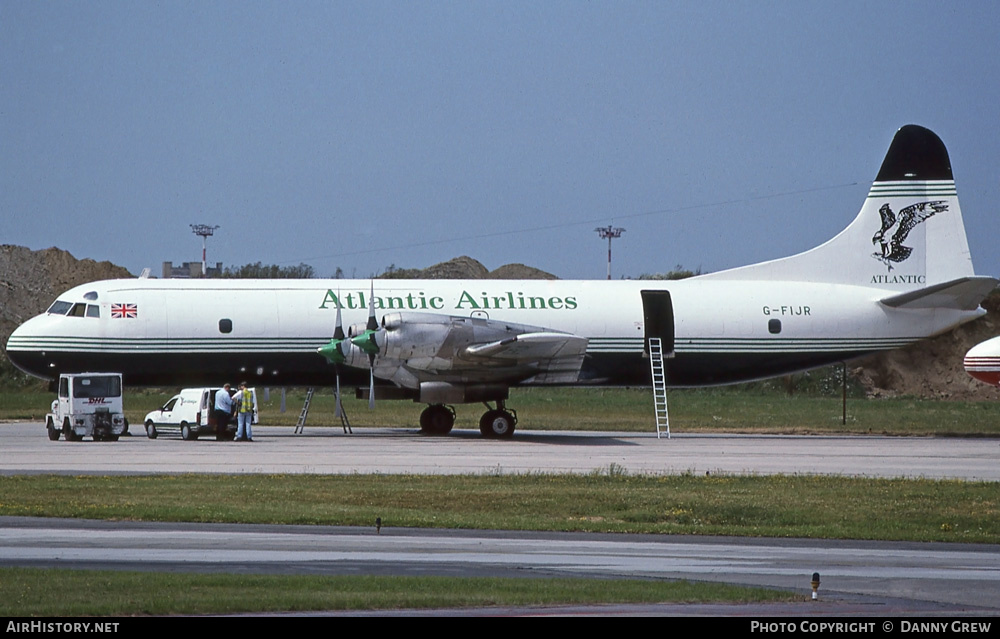 Aircraft Photo of G-FIJR | Lockheed L-188C(PF) Electra | Atlantic Airlines | AirHistory.net #270299