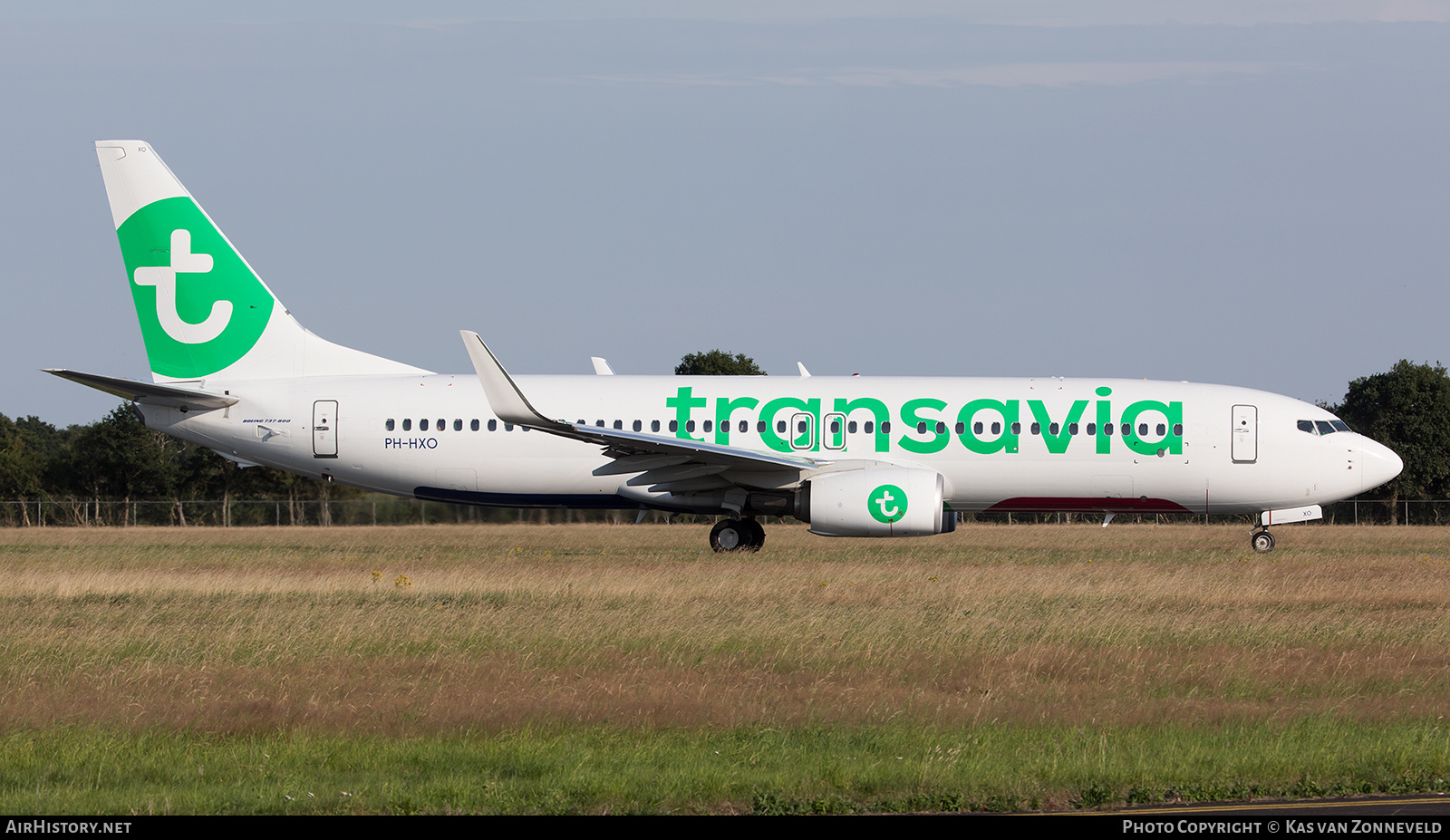 Aircraft Photo of PH-HXO | Boeing 737-800 | Transavia | AirHistory.net #270305