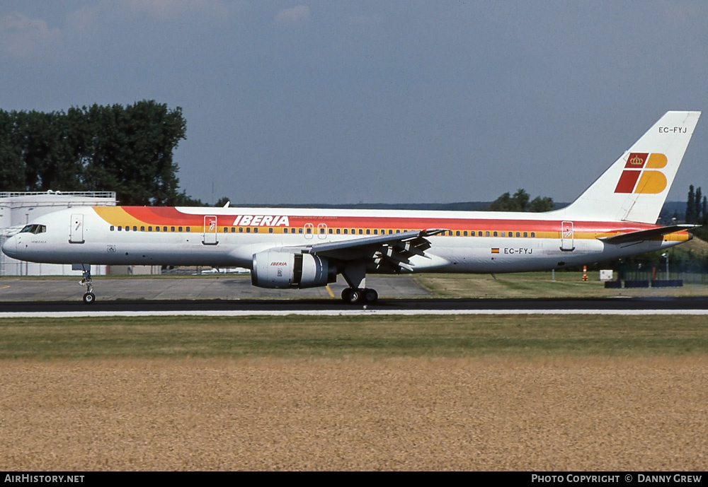 Aircraft Photo of EC-FYJ | Boeing 757-256 | Iberia | AirHistory.net #270338