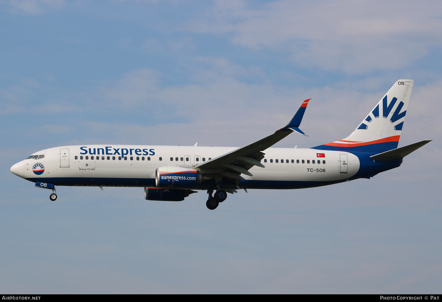 Aircraft Photo of TC-SOB | Boeing 737-8HC | SunExpress | AirHistory.net #270349
