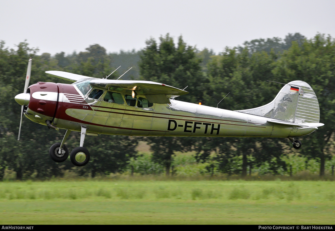 Aircraft Photo of D-EFTH | Cessna 195B | AirHistory.net #270350