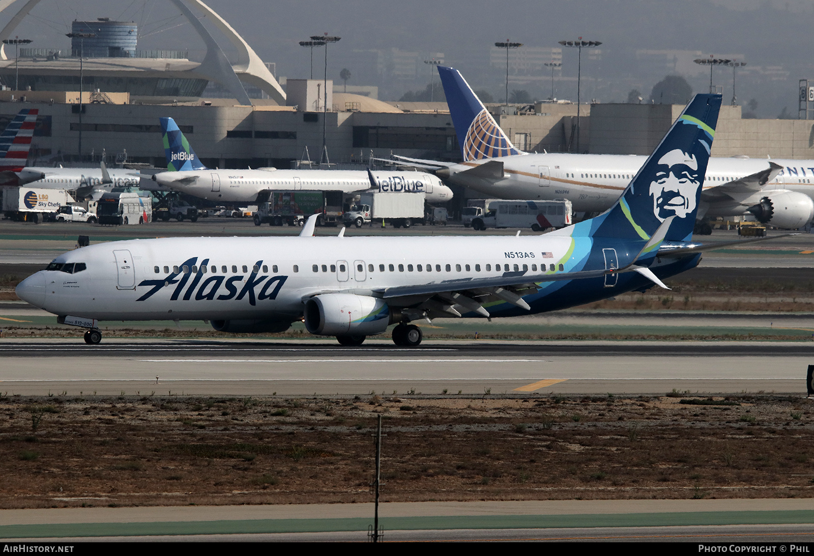 Aircraft Photo of N513AS | Boeing 737-890 | Alaska Airlines | AirHistory.net #270360