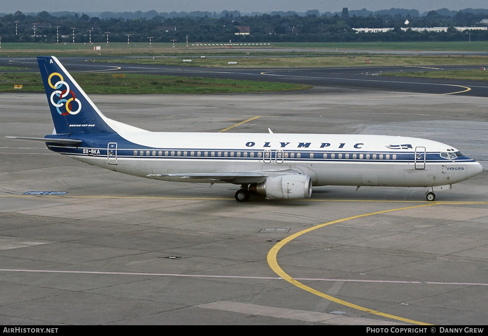 Aircraft Photo of SX-BKA | Boeing 737-484 | Olympic | AirHistory.net #270368