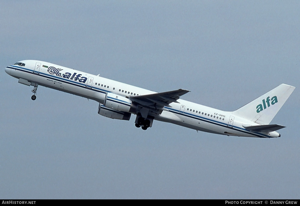 Aircraft Photo of EZ-A012 | Boeing 757-22K | Air Alfa | AirHistory.net #270371