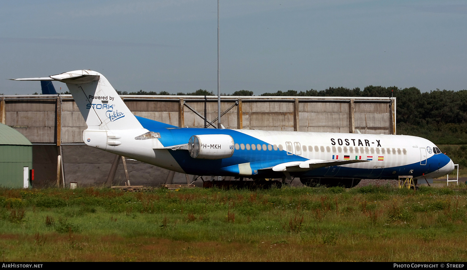 Aircraft Photo of PH-MKH | Fokker 100 (F28-0100) | Sostar-X | AirHistory.net #270374