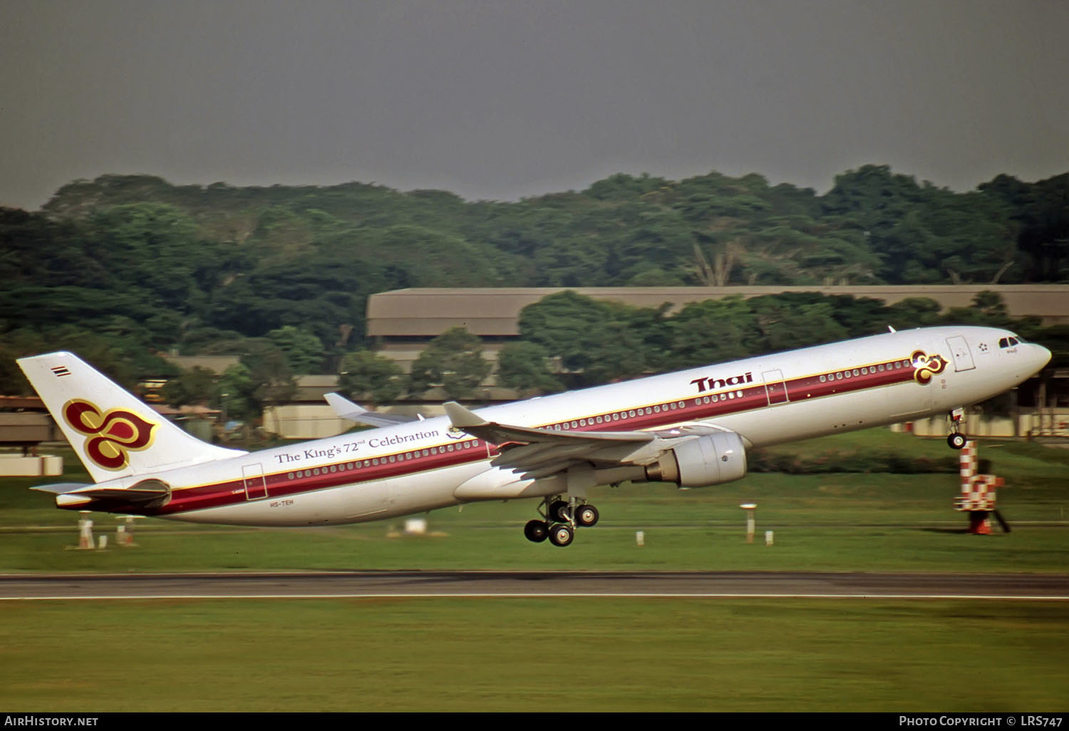 Aircraft Photo of HS-TEH | Airbus A330-321 | Thai Airways International | AirHistory.net #270378