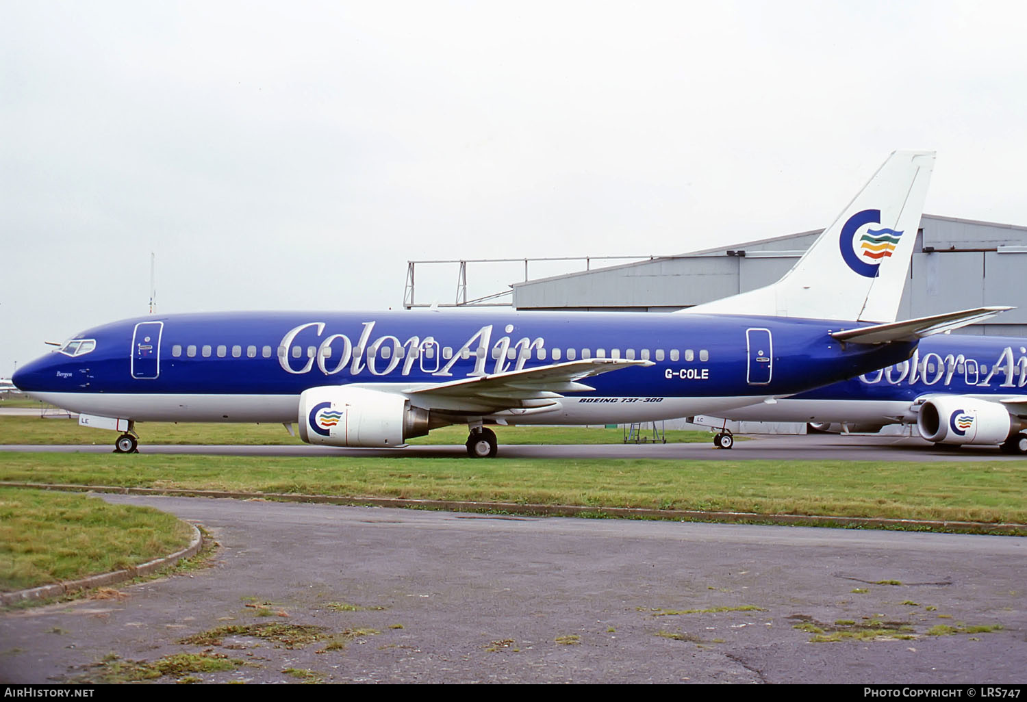 Aircraft Photo of G-COLE | Boeing 737-3Q8 | Color Air | AirHistory.net #270381